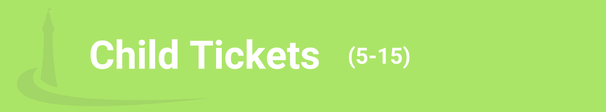 child ticket (5-15) header