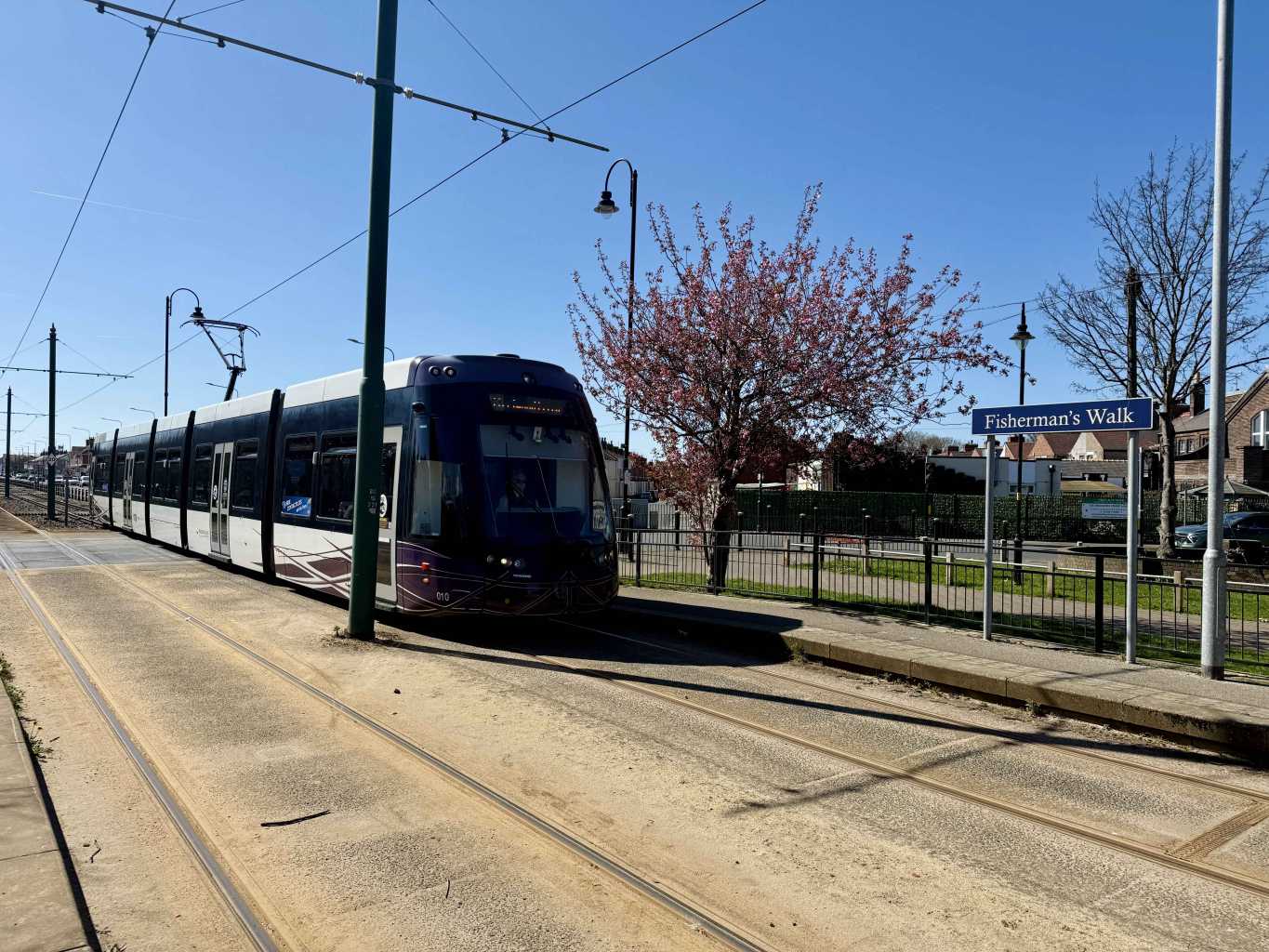 Tram in Fleetwood